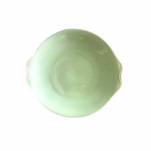 Royal Albert Green and Pink Tea Cake Plate