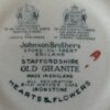 Johnson Brothers Hearts and Flowers Cake Plate