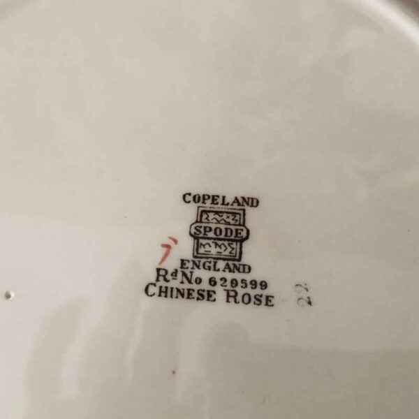Copeland Spode Chinese Rose Tea Trio Original