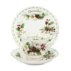 Royal Albert Flowers Of The Month December Christmas Rose Pattern Trio