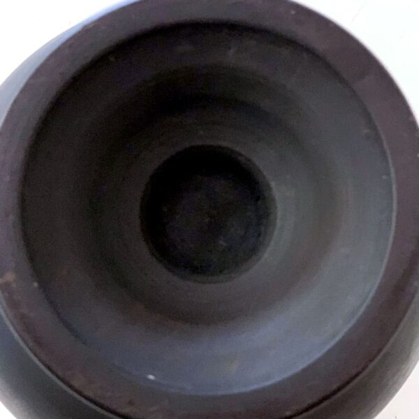 Wedgwood Encaustic Decorated Black Urn Vase