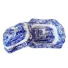 Copeland Spode Blue Italian Vegetable Dish Black Marking
