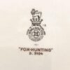 Royal Doulton Fox Hunting  Plate D5104