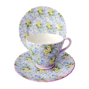 Shelley Primrose Chintz Tea Trio