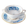 Coalport Revelry Blue Soup Coupe