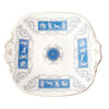 Coalport Revelry Blue Tea Cake Plate