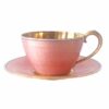Enamel Cabinet Cup and Saucer