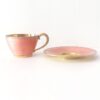 Enamel Cabinet Cup and Saucer