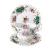 Royal Albert Berkeley Pattern Tea Trio