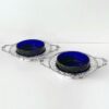 Rare-Hallmarked-silver-pair-caviar-dishes-London-1934-1 Rare Hallmarked Silver Pair Caviar Dishes London 1934