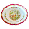 Royal Albert Chelsea Bird Sugar Bowl Maroon Oblong