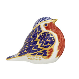 Royal Crown Derby Robin Paperweight