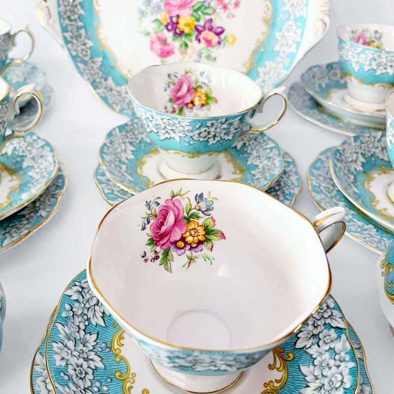 Royal Albert Enchantment 21 Piece Tea Service - Clyde on 4th 