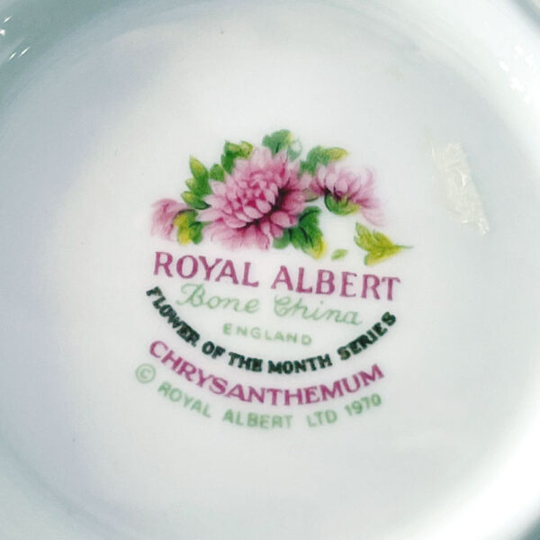 Royal Albert Flower of The Month November Mug