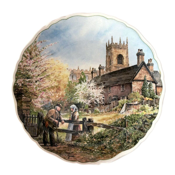 Royal Doulton Village Life On Memory Lane Plate