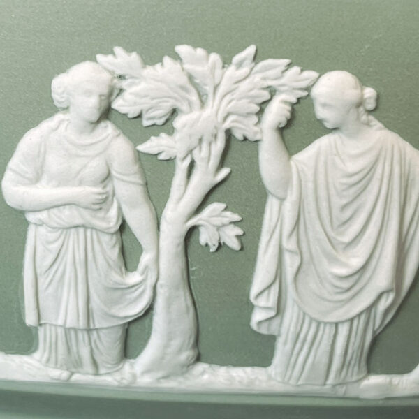 Wedgwood Green Jasper Ware Bowl