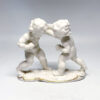 Hutschenreuther Selb Cherubs Putti Boxing Figurine