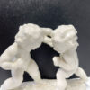 Hutschenreuther Selb Cherubs Putti Boxing Figurine