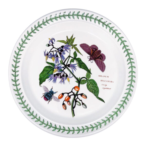 Portmeirion Botanic Garden Entree Plate Woody Nightshade