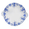 Rare Royal Albert Dainty Blue Tea Large Cake Plate