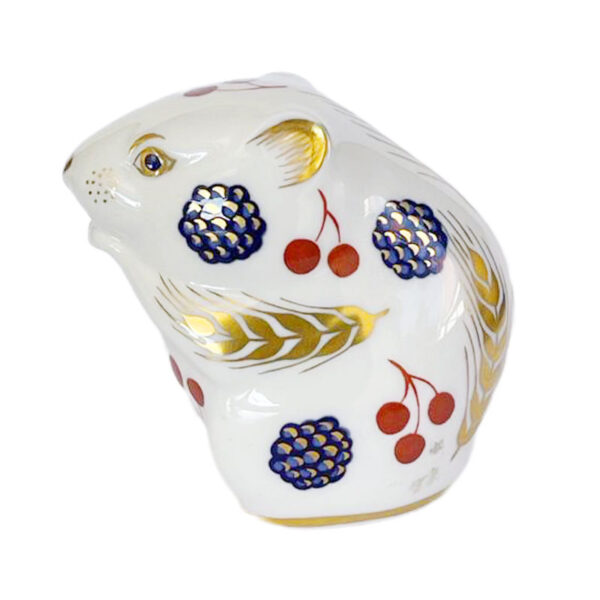 Royal Crown Derby Harvest Mouse Paperweight