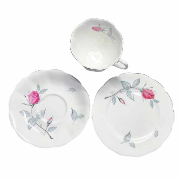 Royal Albert Trent Rose Tea Trio