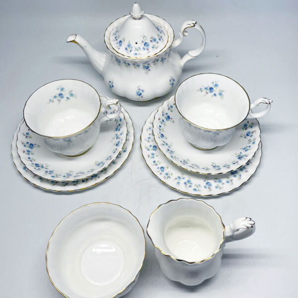 Royal Albert Bachelor Tea Set Memory Lane