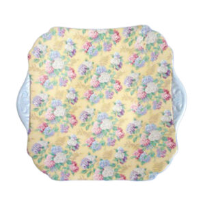 Shelley Summer Glory Large Cake Plate