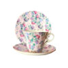 Shelley Summer Glory Trio Pink Ground