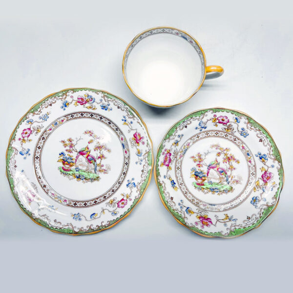 Copeland Spode Eden Tea Trio