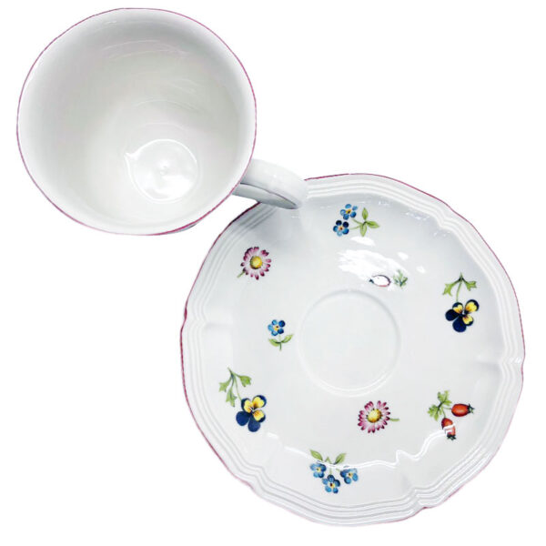 Villeroy and Boch Petite Fleur Expresso Coffee Cup and Saucer