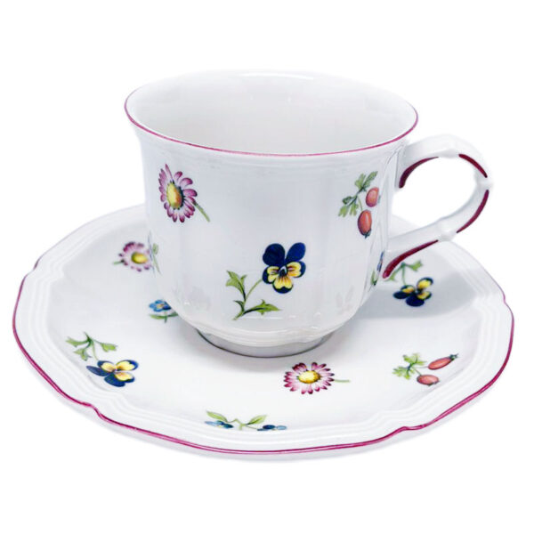 Villeroy and Boch Petite Fleur Expresso Coffee Cup and Saucer