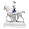 Berlin KPM Man On Horseback 1870 to 1945