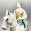 Berlin KPM Man On Horseback 1870 to 1945