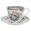 Copeland Spode Eden Demitasse Twisted Handle Duo