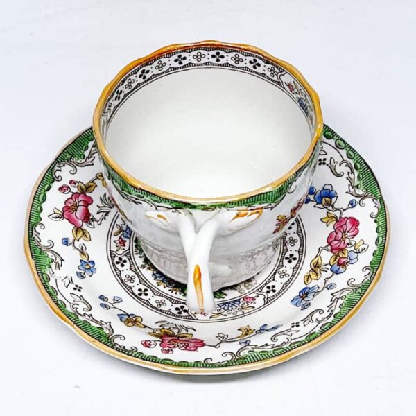 Copeland Spode Eden Demitasse Twisted Handle Duo