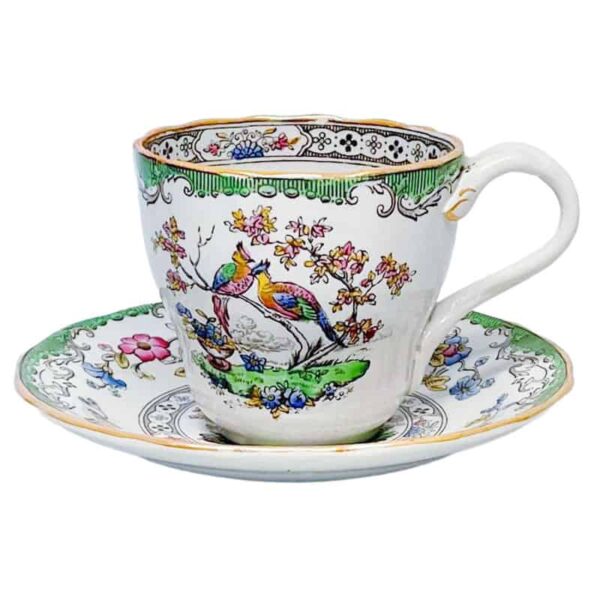 Copeland Spode Eden Demitasse Twisted Handle Duo