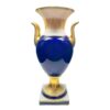 Hutschenreuther Selb Cobalt Blue Gilded Handled Urn C1955