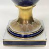 Hutschenreuther Selb Cobalt Blue Gilded Handled Urn C1955