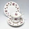 Royal Albert Sweet Violets Montrose Tea Trio