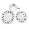 Royal Albert Sweet Violets Montrose Tea Trio