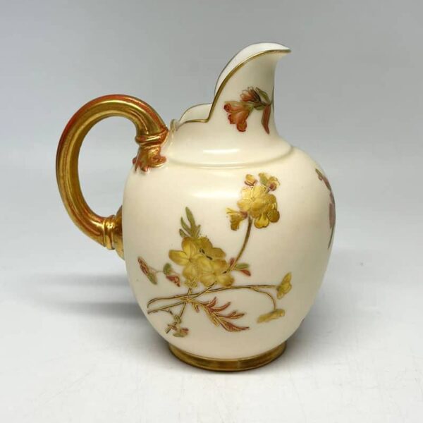 Royal Worcester Blush Ivory Jug 1897