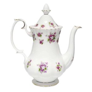 Royal-albert-sweet-violets-coffee-pot Royal Albert Sweet Violets Coffee Pot