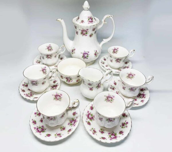 Royal Albert Sweet Violets Coffee Service