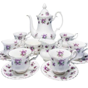 Royal Albert Sweet Violets Coffee Service