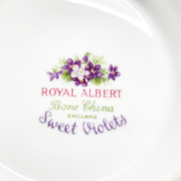 Royal Albert Sweet Violets Coffee Sugar Bowl