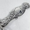 Victorian Silver Ornate Roller Blotter Desk Accessory