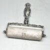 Victorian Silver Ornate Roller Blotter Desk Accessory