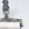 Victorian Silver Ornate Roller Blotter Desk Accessory