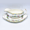 Coalport Ming Rose Gravy Boat And Underplate